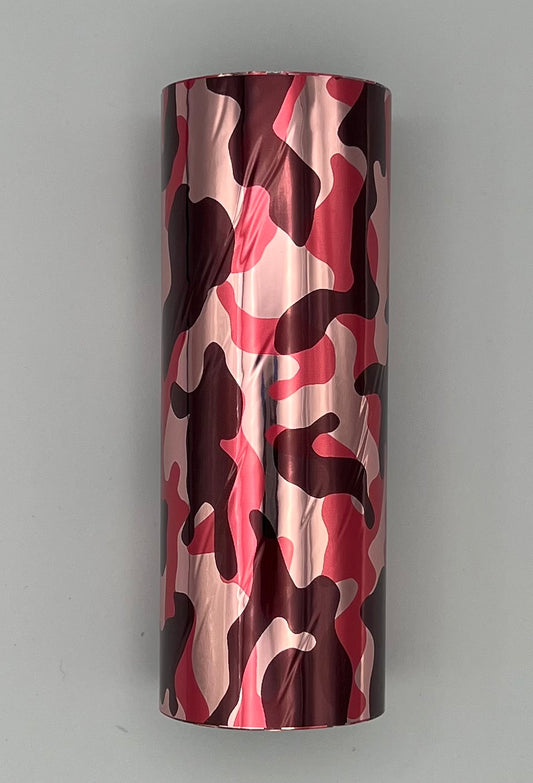 HPS - Metallic Pink Camouflage Hot Stamp Foil