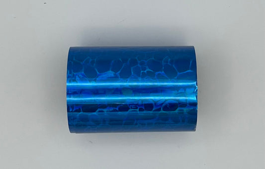 HPS - PRE-CUT Blue Holo Pebbles Hot Stamp Foil