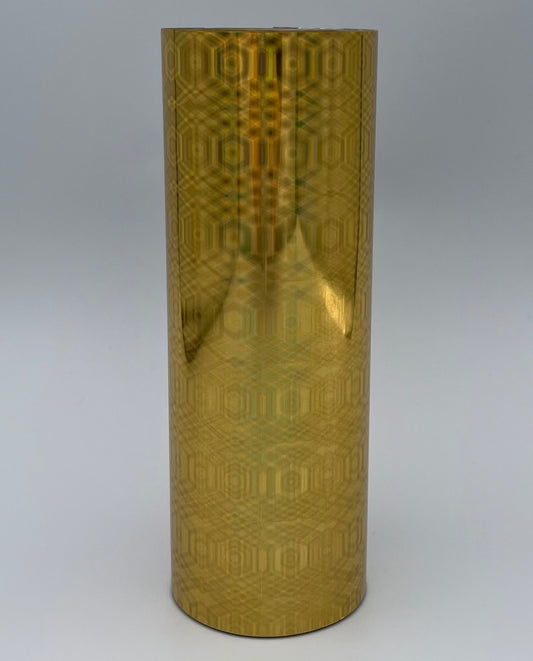 HPS - Totally Hexagonal Gold Hot Stamp Foil