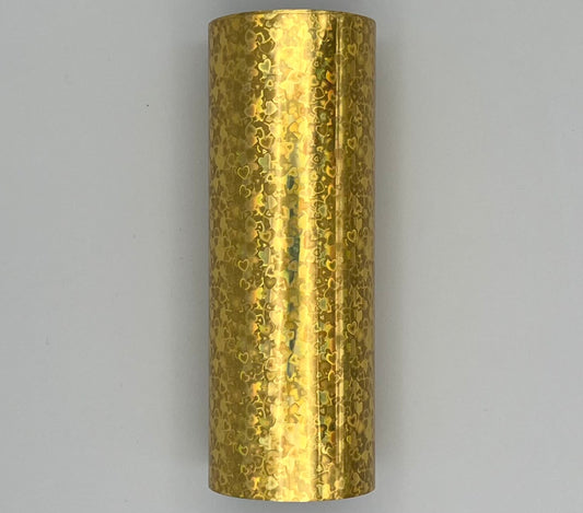 HPS - Lots of Love Gold Hearts Hot Stamp Foil