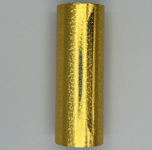 HPS - Gold Glitter Stars Hot Stamp Foil