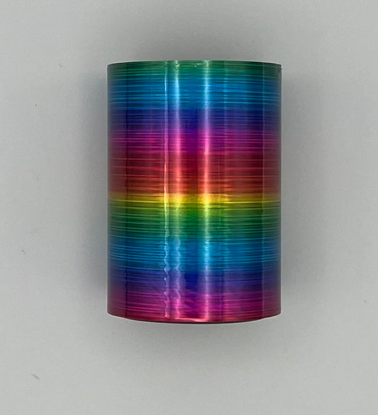 HPS - PRE-CUT Rainbow TRON Lines Stamp Foil