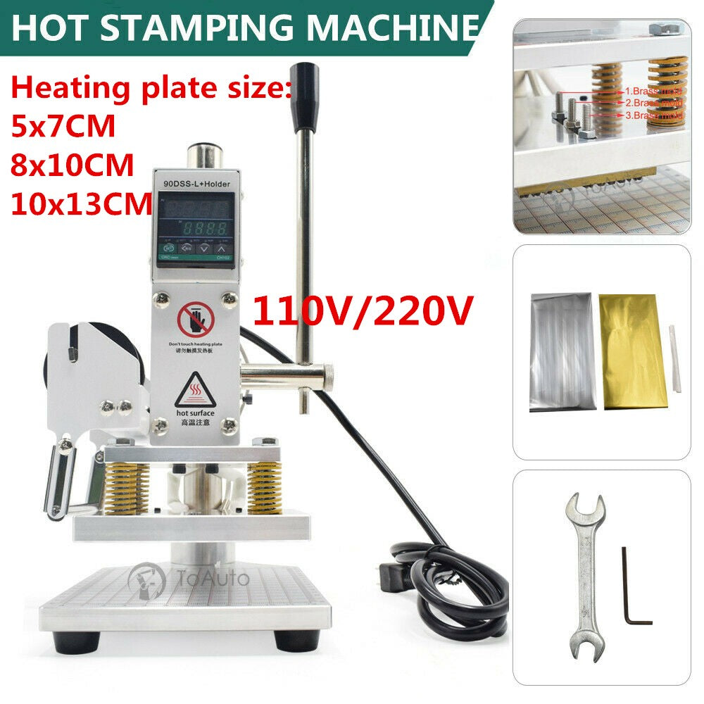 HPS - Tabletop Hot Stamp Machine (2x Sizes)