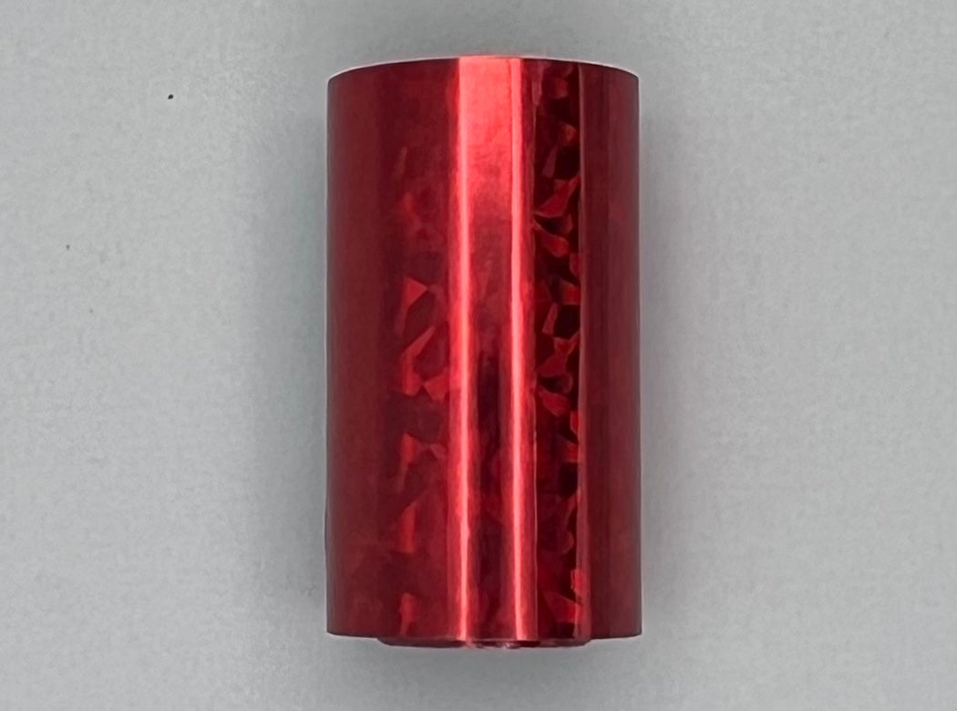 HPS - PRE-CUT Ruby Red Kaleidoscope Hot Stamp Foil
