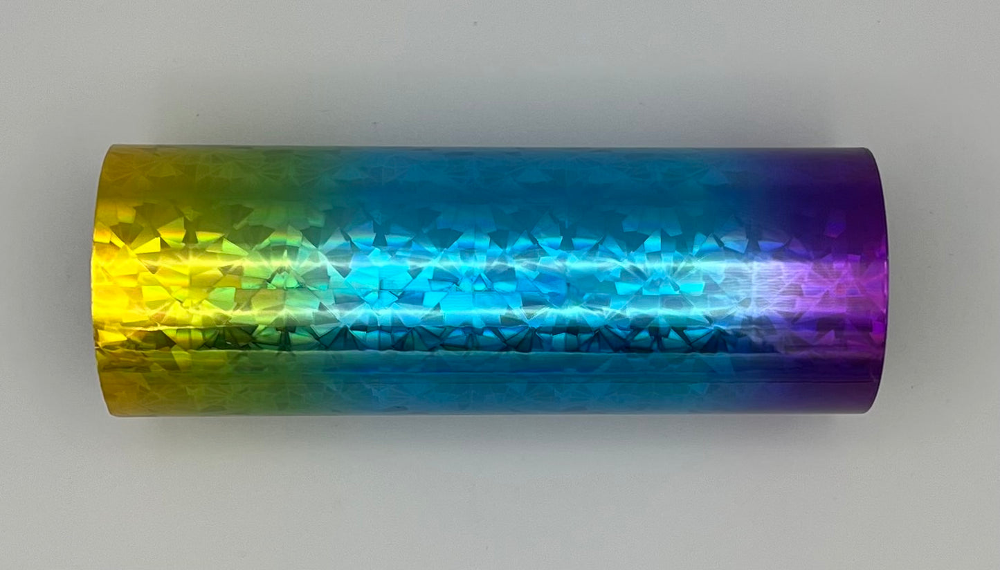 HPS - Slow Transition Rainbow Kaleidoscope Hot Stamp Foil